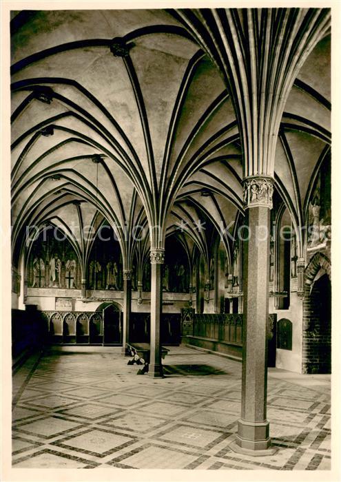 Marienburg Westpreussen Kapitelsaal Schloss des deutschen Ritterordens