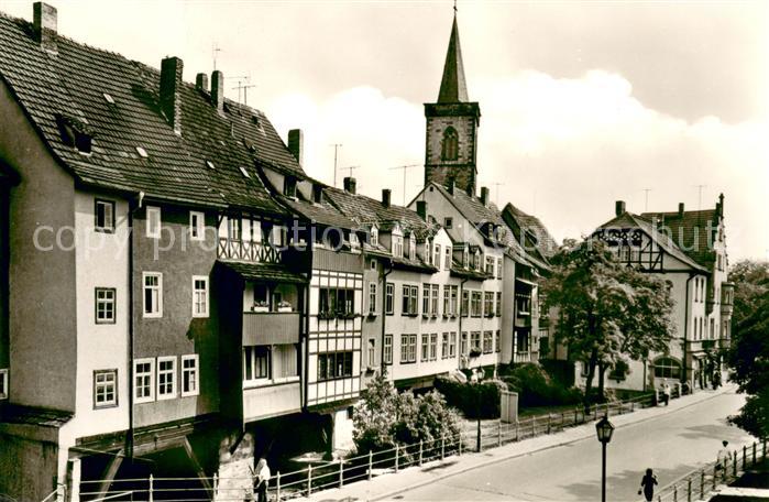 Erfurt Kraemerbruecke Suedseite