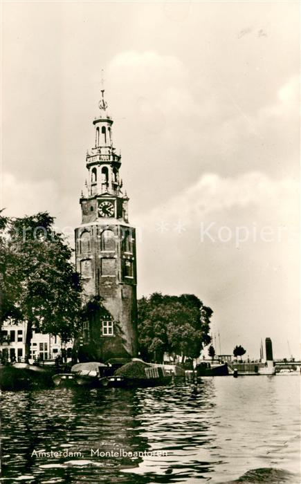 Amsterdam Niederlande Montelbaantoren