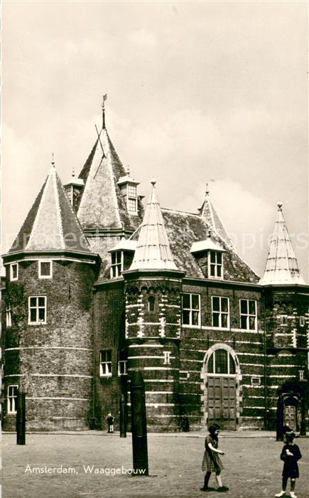 Amsterdam Niederlande Waaggebouw