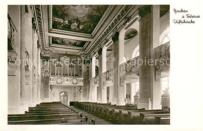 Buchau Federsee Bad Stiftskirche innen