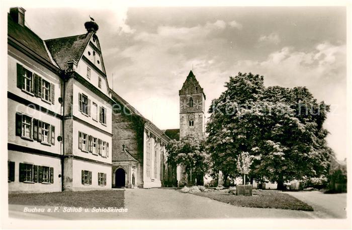 Buchau Federsee Bad Schloss und Kirche