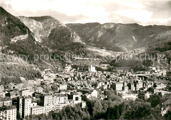 Saint-Claude Jura Fliegeraufnahme