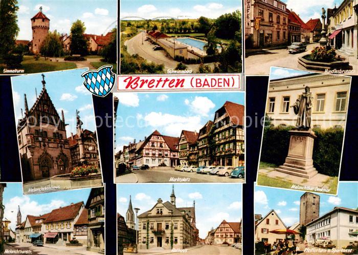 Bretten Baden Simmelturm Melanchthornstrasse Pfeifferturm