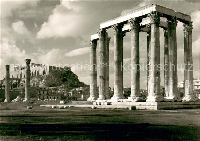 Athenes Athen Temple od Olympian Zeus