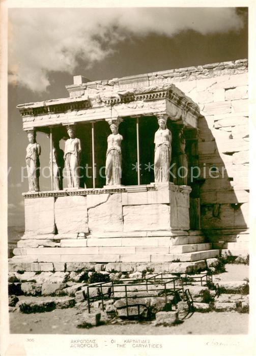 Athenes Athen Akropolis Caryatides