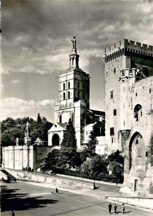 Avignon Vaucluse Tour Campane et Notre des Doms