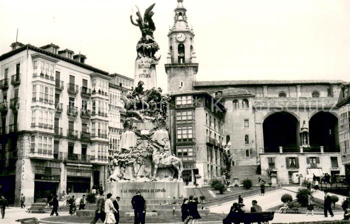 Vitoria Spain Plaza de la Virgen Blanca