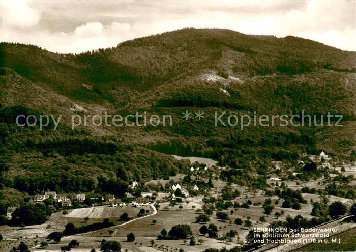 Sehringen Fliegeraufnahme bei Badenweiler