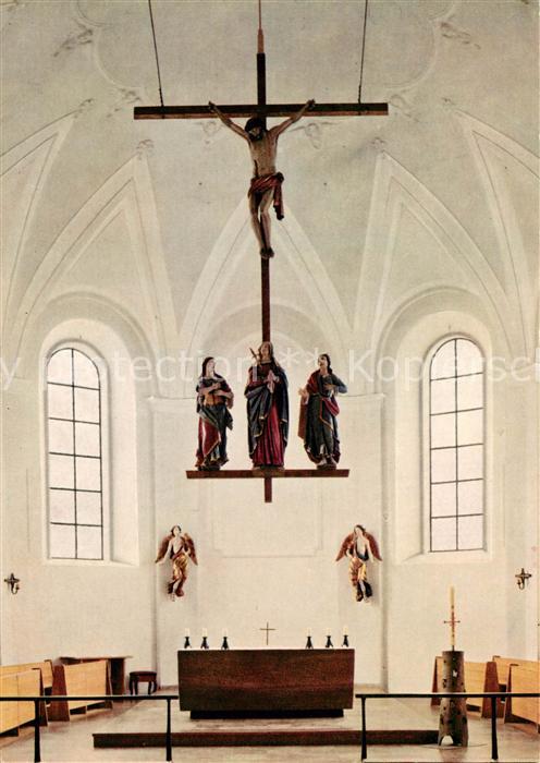 Miesbach Pfarrkirche Kreuzgruppe