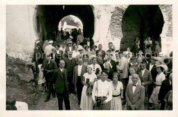Tetuan Gruppenfoto Kreuzfahrt