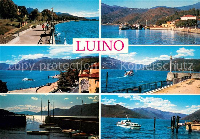 Luino Hafen Promenade