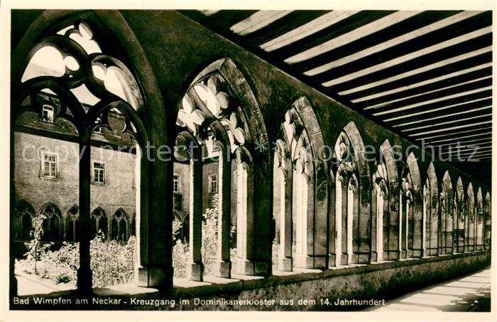 Bad Wimpfen Kreuzgang im Dominikanerkloster