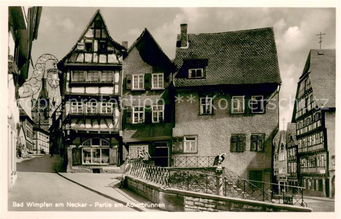 Bad Wimpfen Partie am Adlerbrunnen