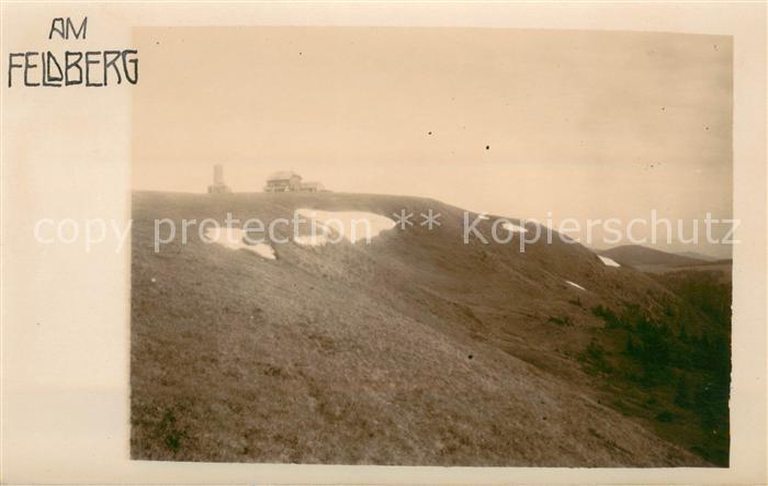 Feldberg Schwarzwald Panorama mit Bismarckturm