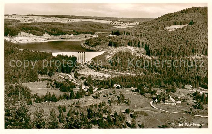 Schluchsee Panorama mit Staumauer
