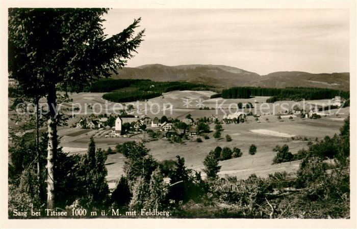 Saig Schwarzwald mit Feldberg
