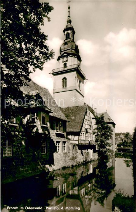 Erbach Odenwald Partie an der Muemling