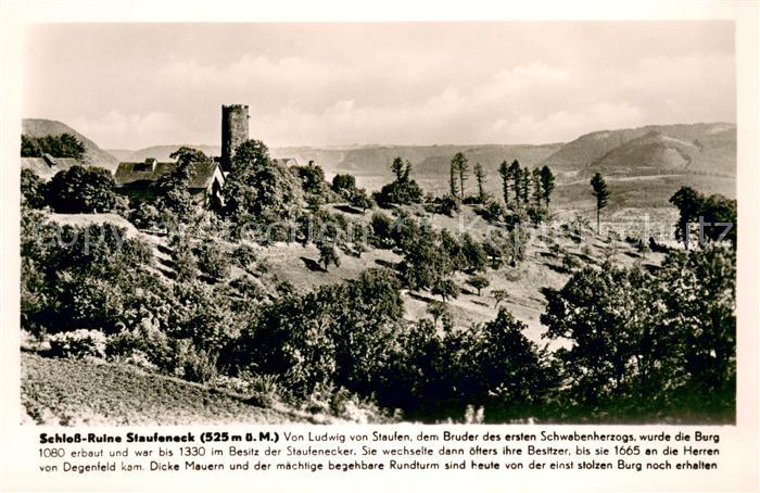 Suessen Schlossruine Staufeneck