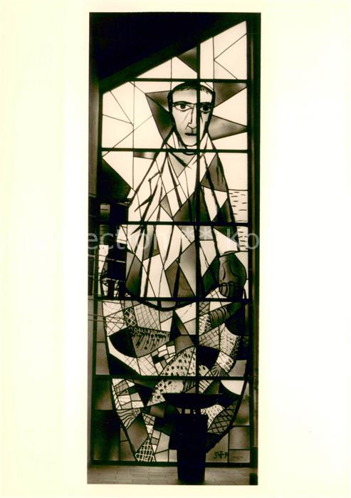 Kattenhorn oehningen Ev Kirchengemeinde Petrus Kirche Glasmalerei Fischzug des P
