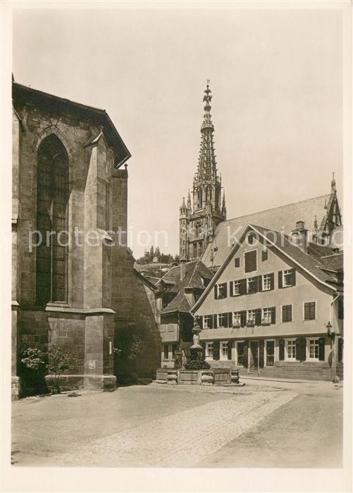 Esslingen Neckar Frauenkirche mit Chor der Dominikanerkirche