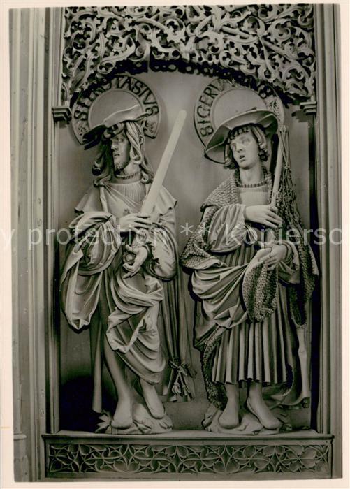 Breisach Rhein Muenster St Stephan Hochaltar Rechter Innenfluegel