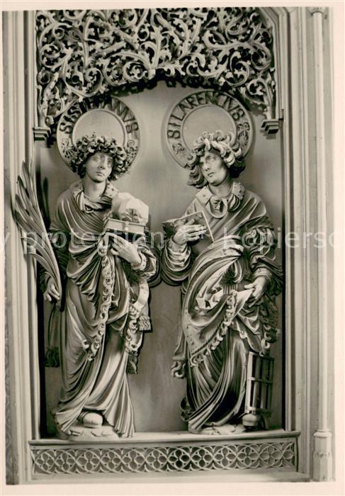 Breisach Rhein Muenster St Stephan Hochaltar Linker Innenfluegel