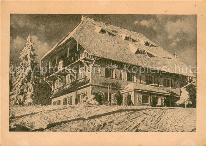 Feldberg Schwarzwald Baldenwegerbuck Naturfreundehaus