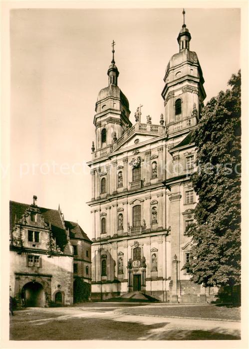 Schoental Jagst Kirche des ehem Zisterzienserklosters