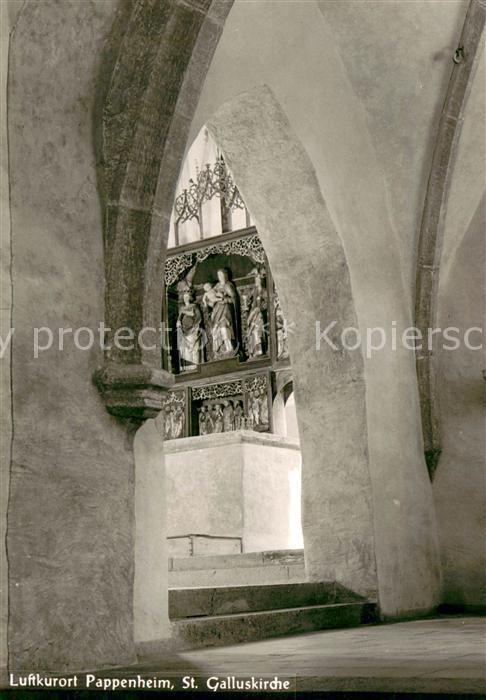 Pappenheim Mittelfranken St Galluskirche