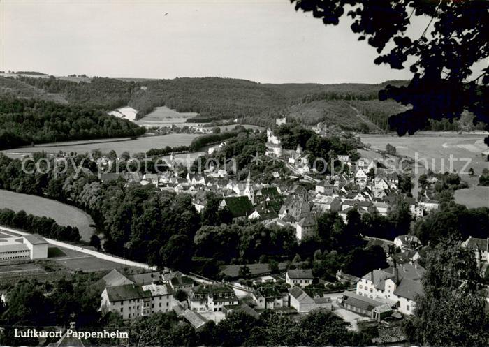 Pappenheim Mittelfranken Panorama