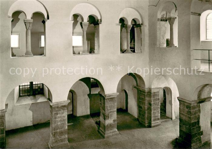 Corvey Kaiserloge im Johanneschor des Westwerkes der Kaiserkirche