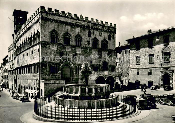 Perugia Fontana maggiore e Palazzo Comunale