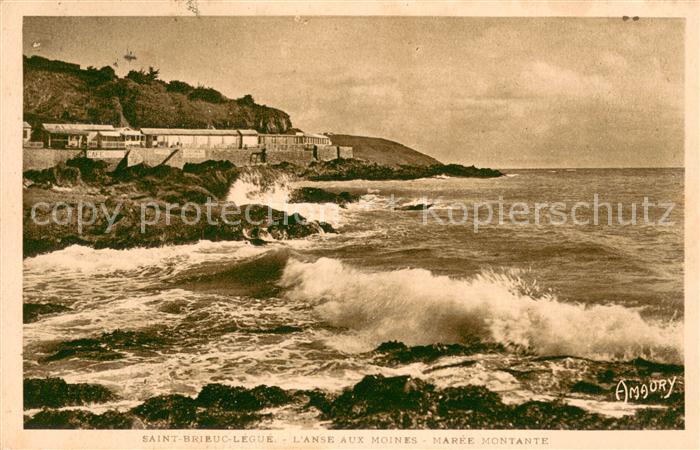 Saint-Brieuc-Le-Legue L’Anse aux moines Maree montante