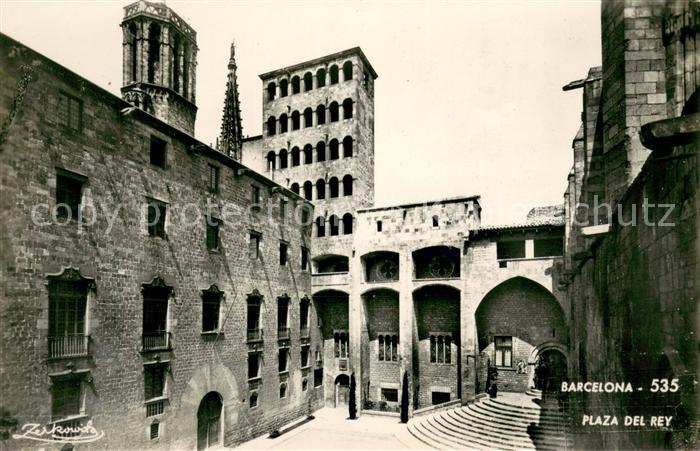 Barcelona Cataluna Plaza del Rey