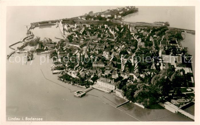 Lindau Bodensee Fliegeraufnahme