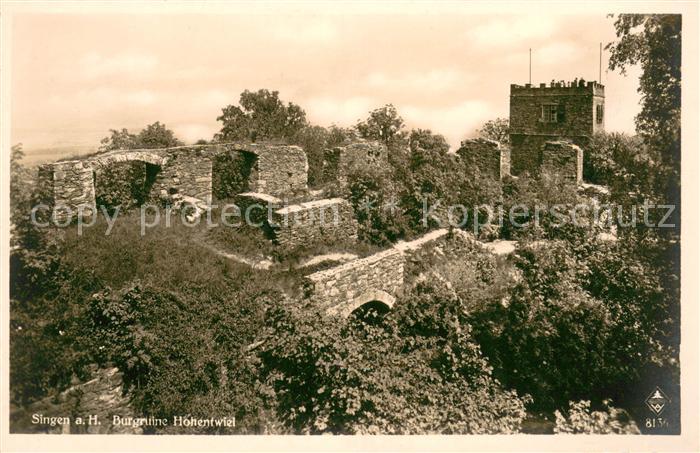 Singen Hohentwiel Burgruine Hohentwiel