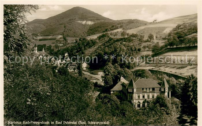 Bad Peterstal-Griesbach Kurhaus Bad Freyersbach