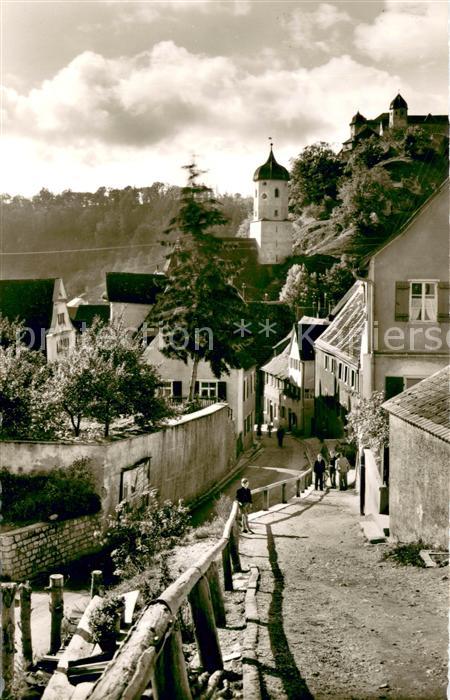 Harburg Schwaben Ortspartie an der Romantischen Strasse