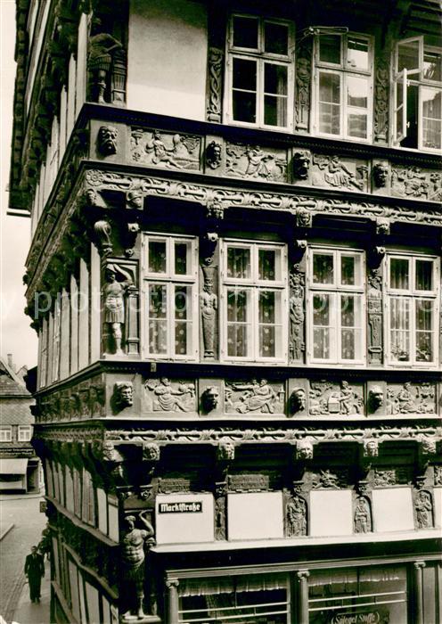 Einbeck Niedersachsen Renaissance Haus in der Marktstrasse