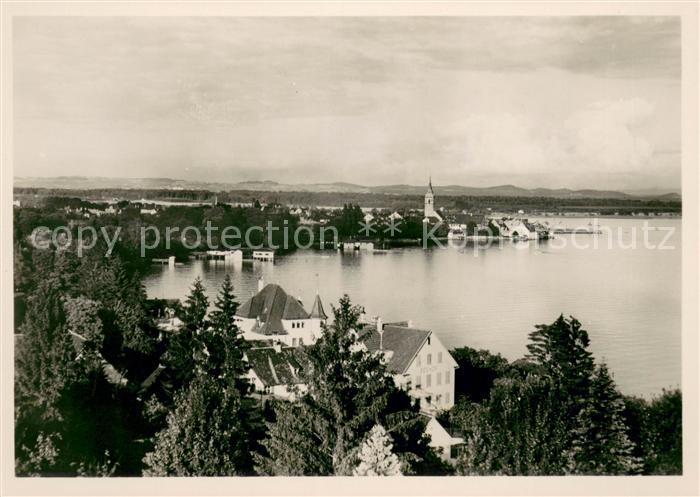 Friedrichshafen Bodensee Blick vom Turm der Schlosskirche
