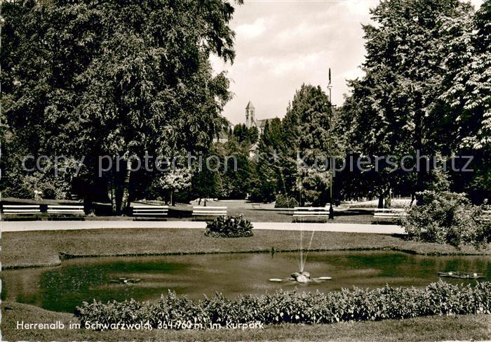 Herrenalb Bad Herrenalb Im Kurpark