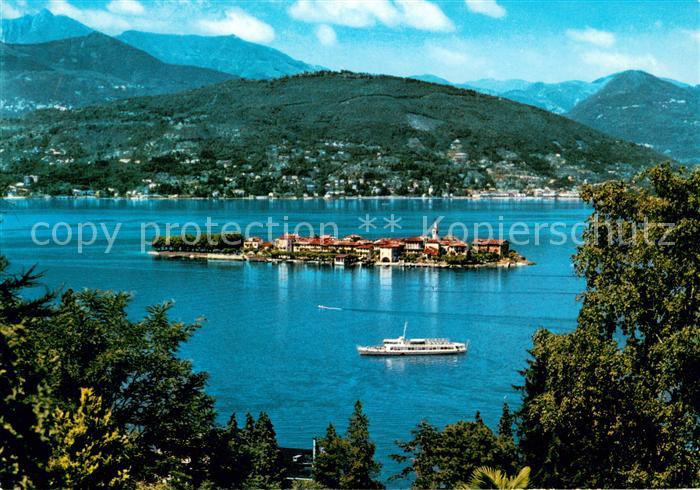 Isola Pescatori Lago Maggiore Panorama