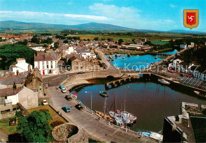 Castletown Isle of Man Fliegeraufnahme