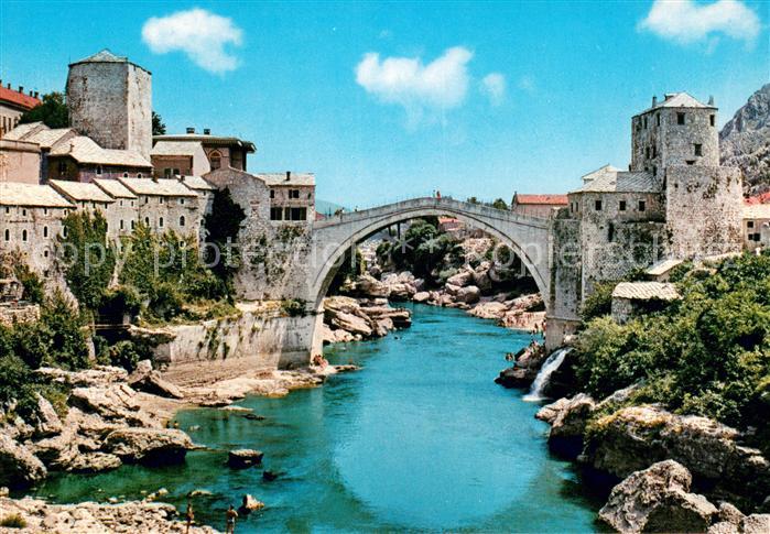 Mostar Moctap Alte Bruecke