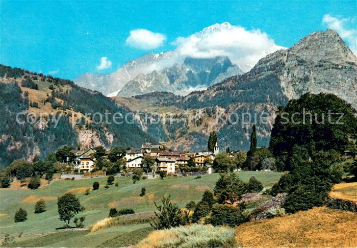 Courmayeur Verrand e il Monie Bianco