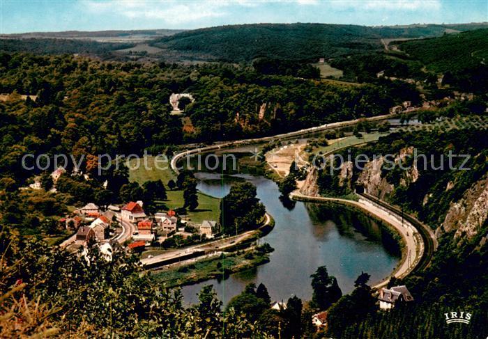 Yvoir Fliegeraufnahme