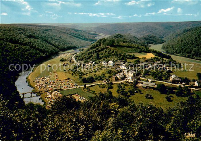 Frahan sur Semois Vue aerienne de Rochehaut