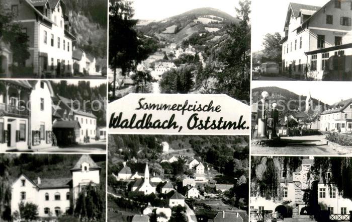 Waldbach Steiermark Teilansichten