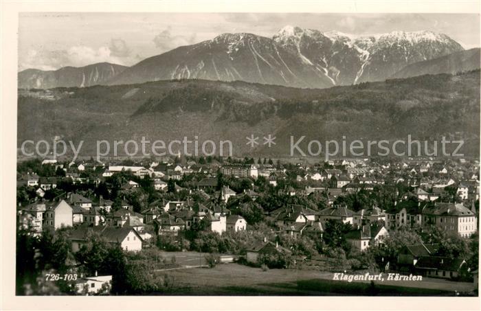 Klagenfurt Woerthersee Panorama